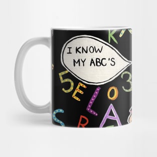 I know my ABC Mug